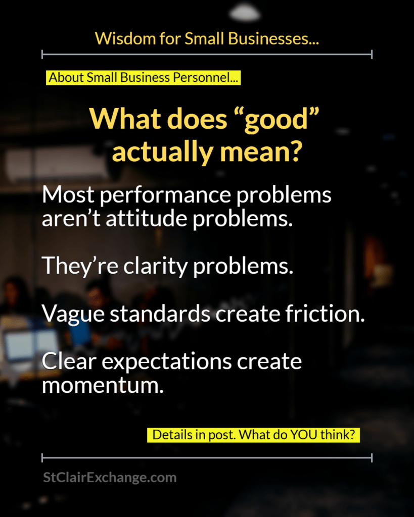 What Does Good Actually Mean? – StClairExchange.com